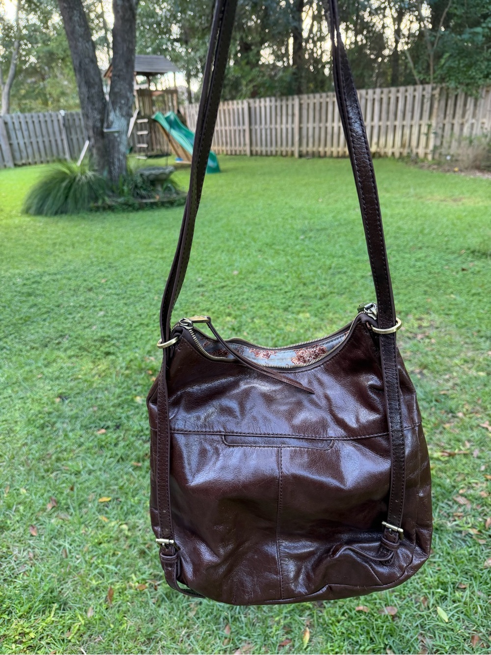 RARE NWOT vintage Hobo Merrin convertible backpack DEADSTOCK - Picture 3 of 7